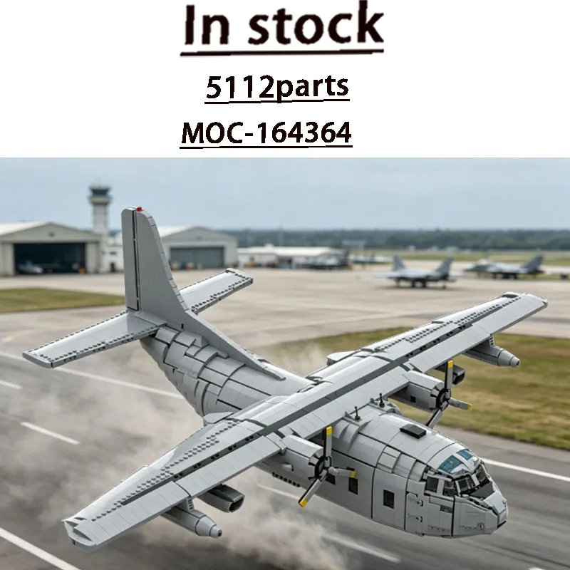 City 1:35 Air Heavy Military Combat Helicopter Warship MOC-164364 Creative Custom Birthday 5112 Parts Educational Toy Gift