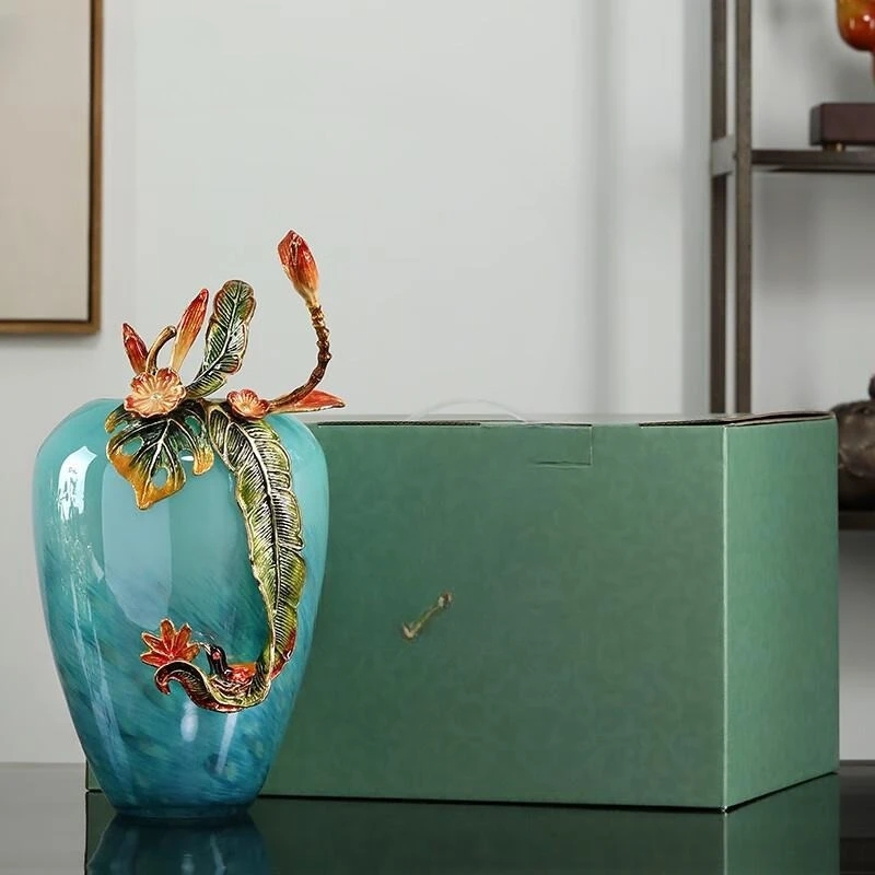 Vaso portafiori soggiorno studio armadietto del vino decorazione della casa