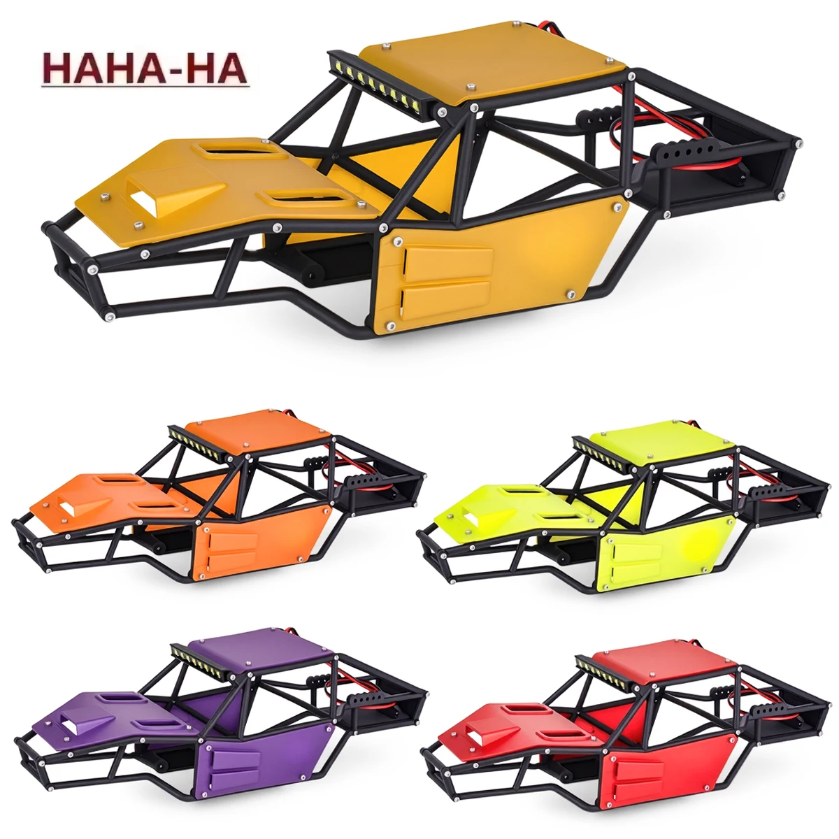 1 Stück Nylon Rock Buggy Karosserie Rollkäfig Chassis Kit für 1/18 RC Crawler TRX4M DIY Upgrade