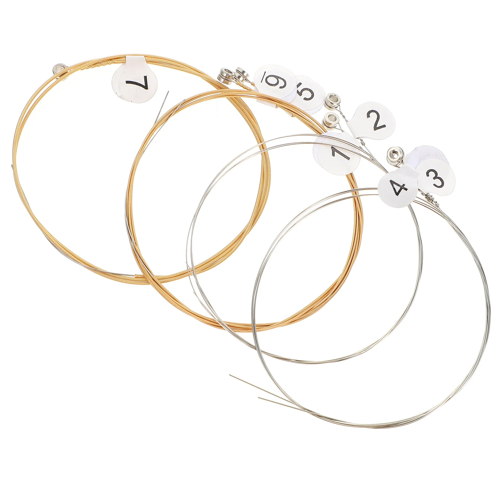 

7pcs Harp Strings Strong Durable Material Sweet Sound Full Set Lyre Musical Instrument Parts Accessories Replacement