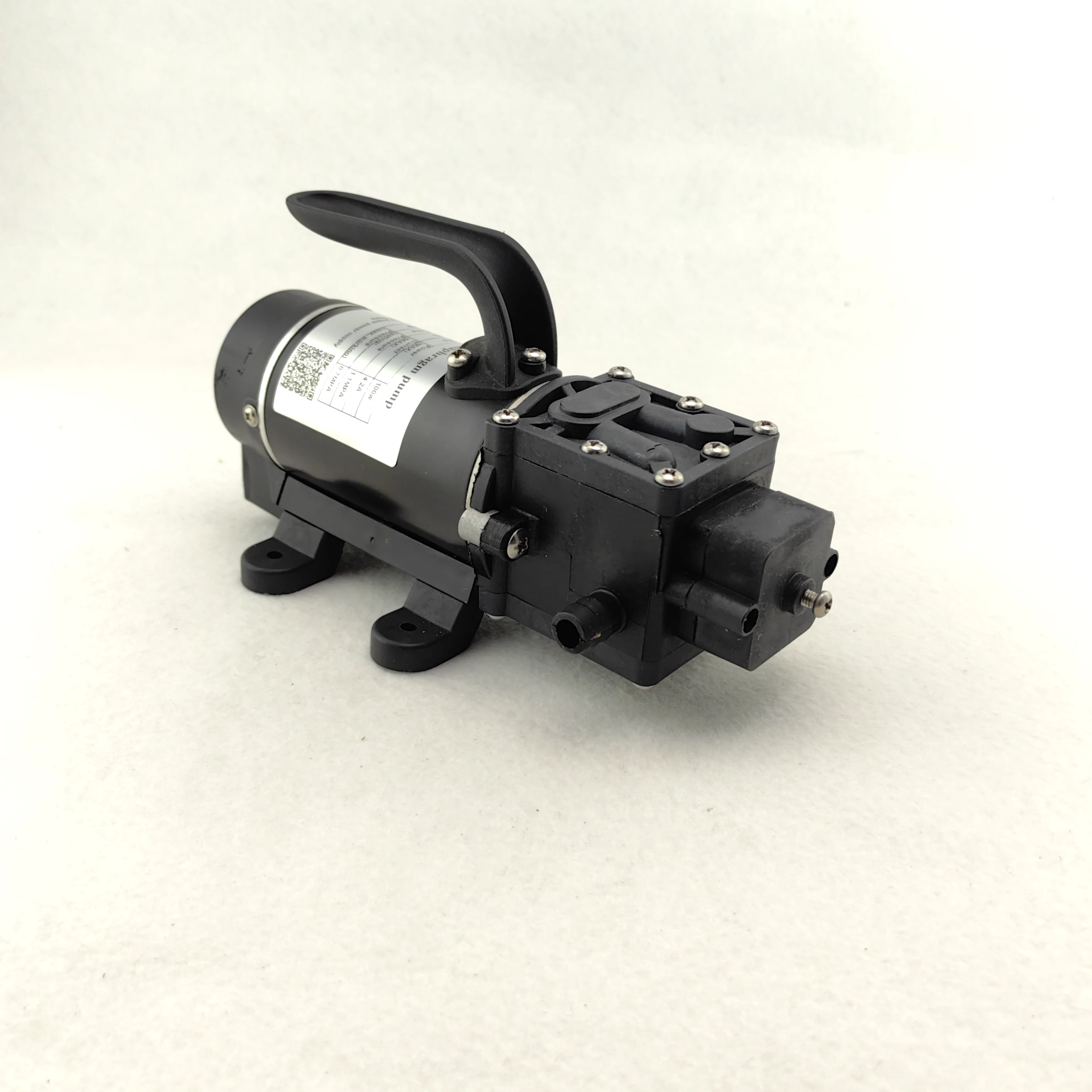 

1pcs Return Valve Type Electric High Pressure Mini Dc Self Priming Water Pump 100w 8L/min 12v 24V Diaphragm Pump