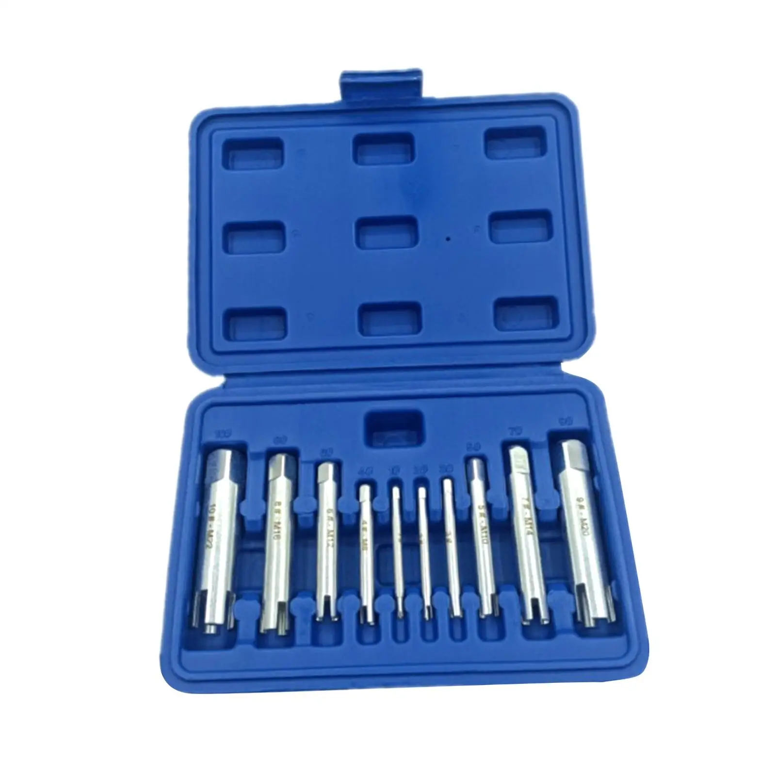 10 Pieces Screw Tap Bolt Extractor Set Accessory Rusty Screw Removal Tool for