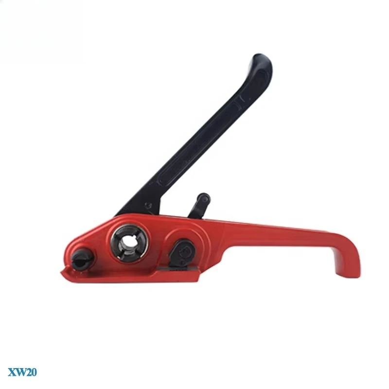 XW20 Composite Strap Manual Tensioner Machine 20mm Width Belt Woven Fiber Cord Strapping Tool Tensioner for Bundling Car Crops