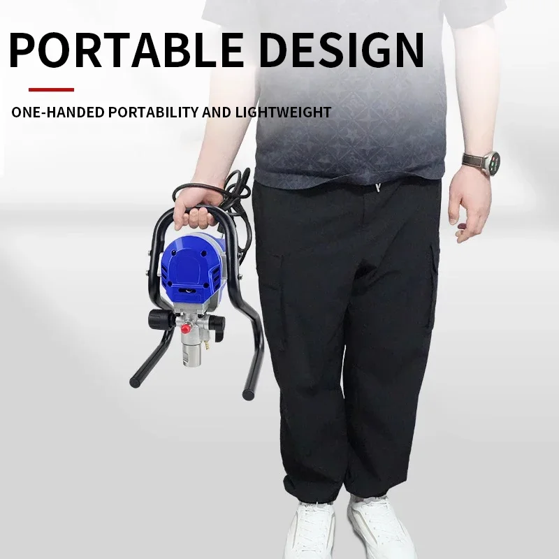 110 V/220 V Huishoudelijke multifunctionele Latex Verf Airless Spuit Buitenmuur Verf Kleine DIY Spuitgereedschap