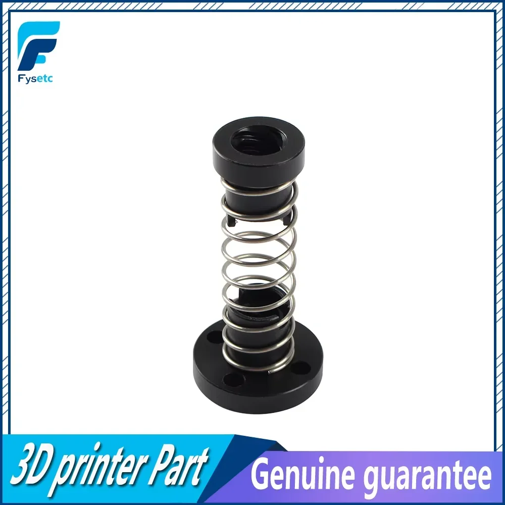 Impressora 3d t8 pom com rosca, anti-choque para chumbo 8mm, haste roscada, elimina as lacunas da mola, diy, cnc para prusa i3, acessórios