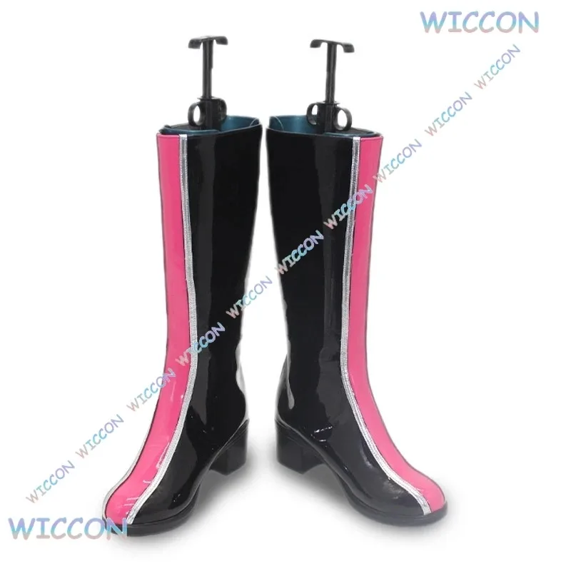 Kpop Demon Cpsplay Hunters Rumi botas de Cosplay zapatos Huntrix Zoey Cosplay zapatos deportivos Mira zapatos adultos mujeres hombres juego de rol