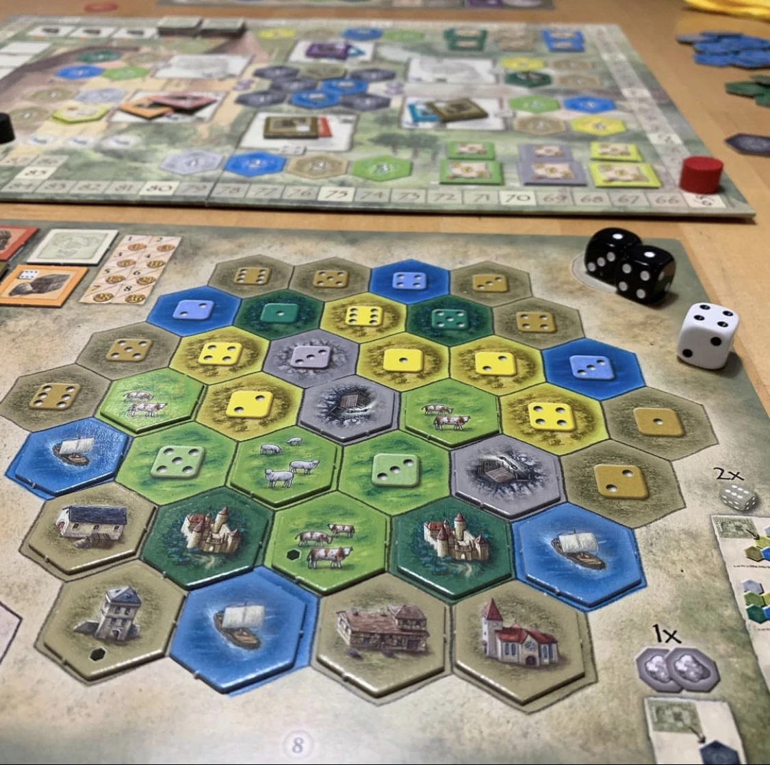 Castles of Burgundy Board Game Family/Party Funny Table Game Friends Entertainment Strategy Game  2-4 Players