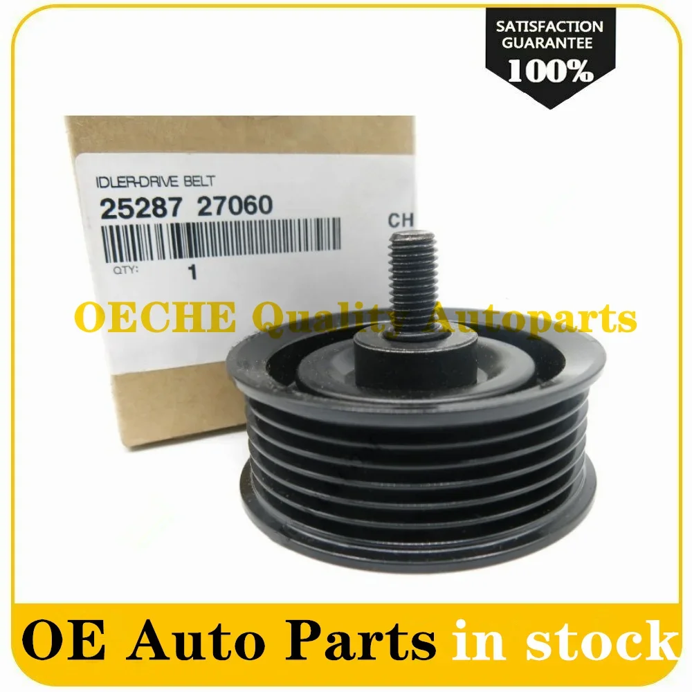 

New 25287-27060 Idler Drive Belt for Tucson Ix35 Sportage Sorento 2528727060 25287 27060 532074410 T36410