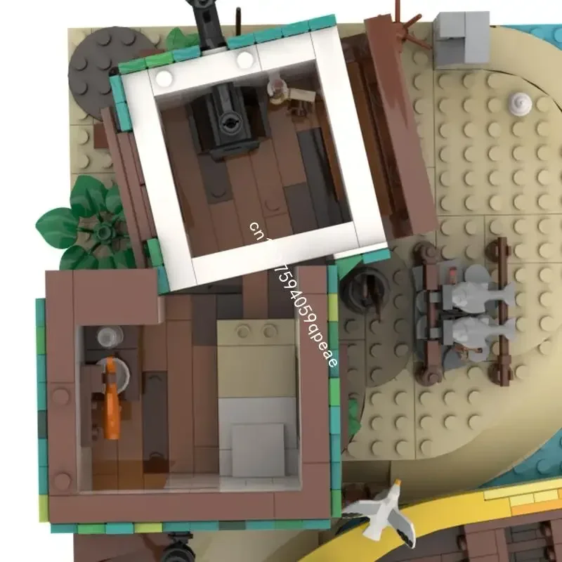 Nowy zestaw 1116 elementów Moc Europejska Średniowieczna Seria Piraci Kemping Rybacki Model DIY Kreatywne Pomysły Zabawki dla Dzieci Prezenty Urodzinowe Puzzle na Zamówienie