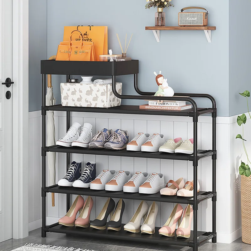 Storage Ultra Thin Shoe Rack Organizer Storage Stand Modern Adjustable Multipurpose Shoe Rack Prateleiras Cabinet Furniture