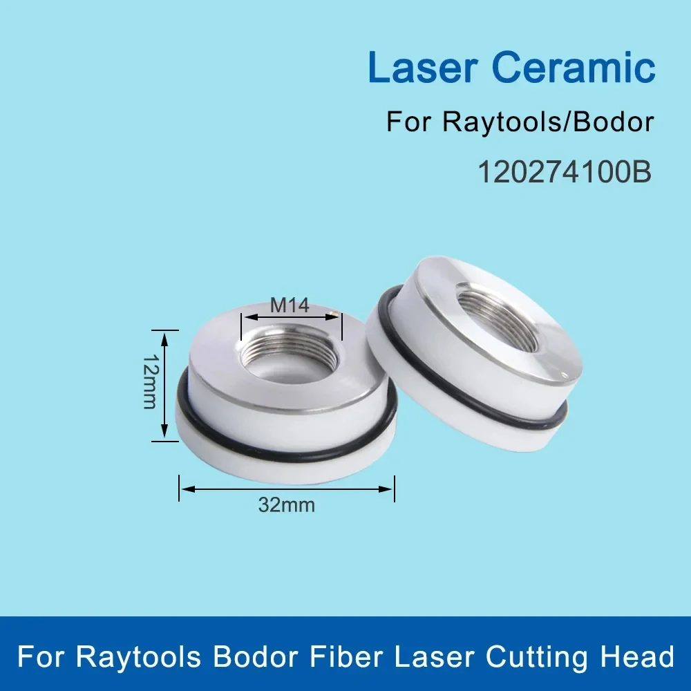 Fiber lazer seramik ray32mm Raytools Bodor Fiber lazer kesme başlığı meme tutucu için 12027ceramic b meme tutucu