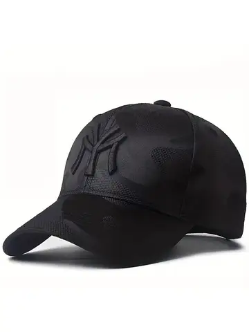 Moda mektup nakış kamuflaj beyzbol şapkaları bahar ve sonbahar açık ayarlanabilir rahat şapka güneş koruyucu şapka