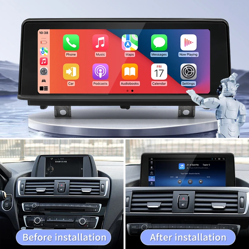 Linux System 8.8inch Display Touch Screen For BMW 1/2 Series F20 F21 F22 F87 NBT EVO Wireless Carplay Android Auto Car Player BT