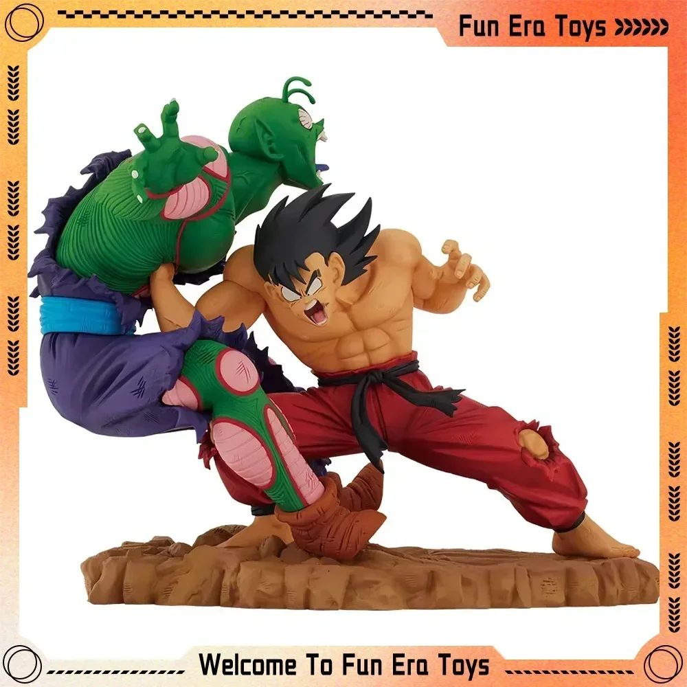 In Stock Dragon Ball Z Anime Figure Son Goku Vs Piccolo Action GK Figures Dragon History Revible Moment Figurine Pvc Custom Gift