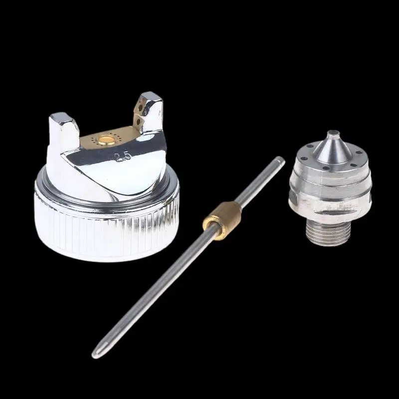 H-827 Spray Gun Nozzle Kit with 1.4/1.7/2.0mm Sizes - HVLP Pneumatic Tool Accessories;