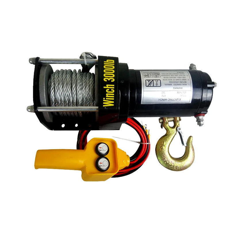 

Electric Winches 500kg 12v 1500lbs Electric Winch