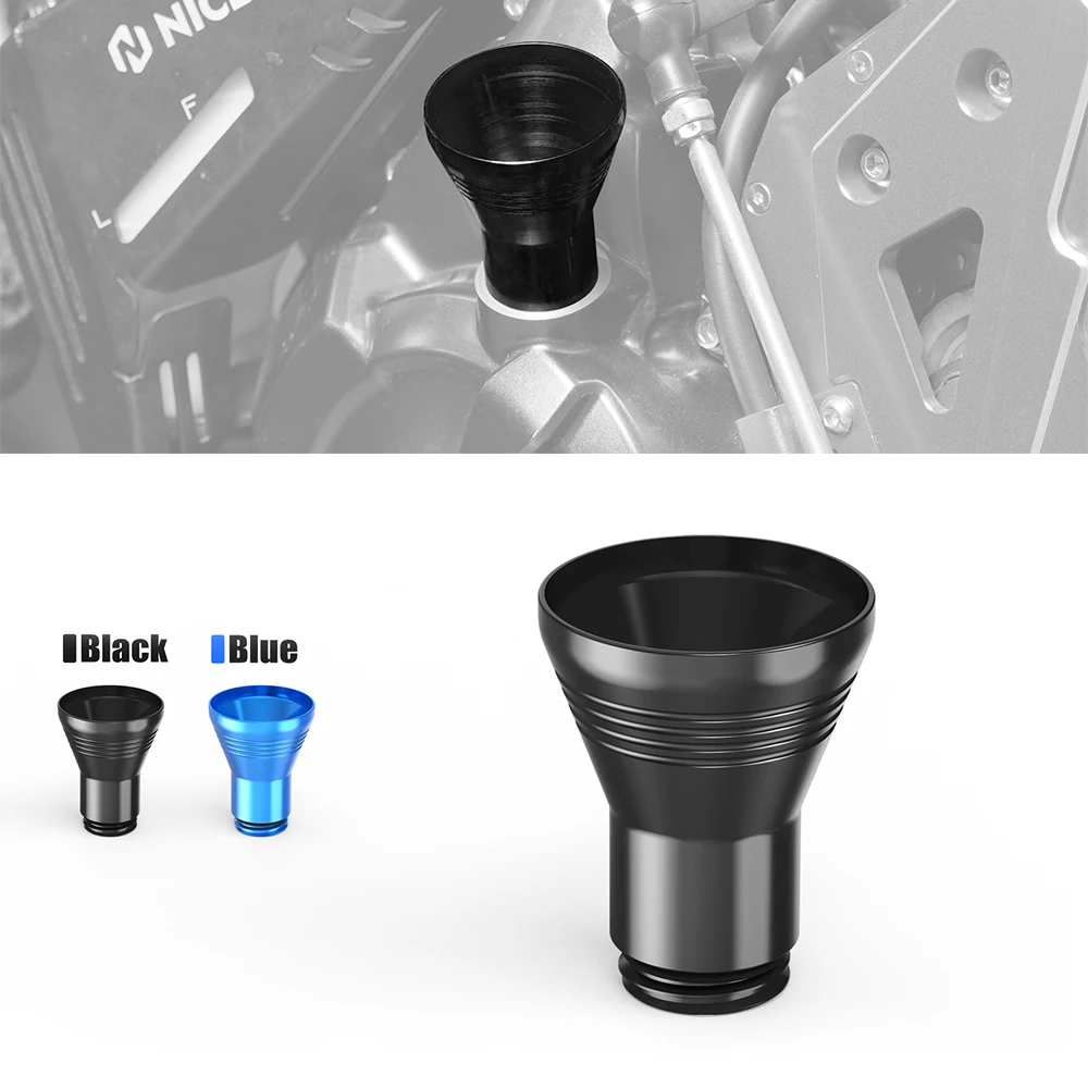 

NICECNC Motorcycle Oil Filler Funnel For Yamaha Tenere 700 T700 XTZ700 2019-2024 2023 2022 Tenere 700 World Raid 2022