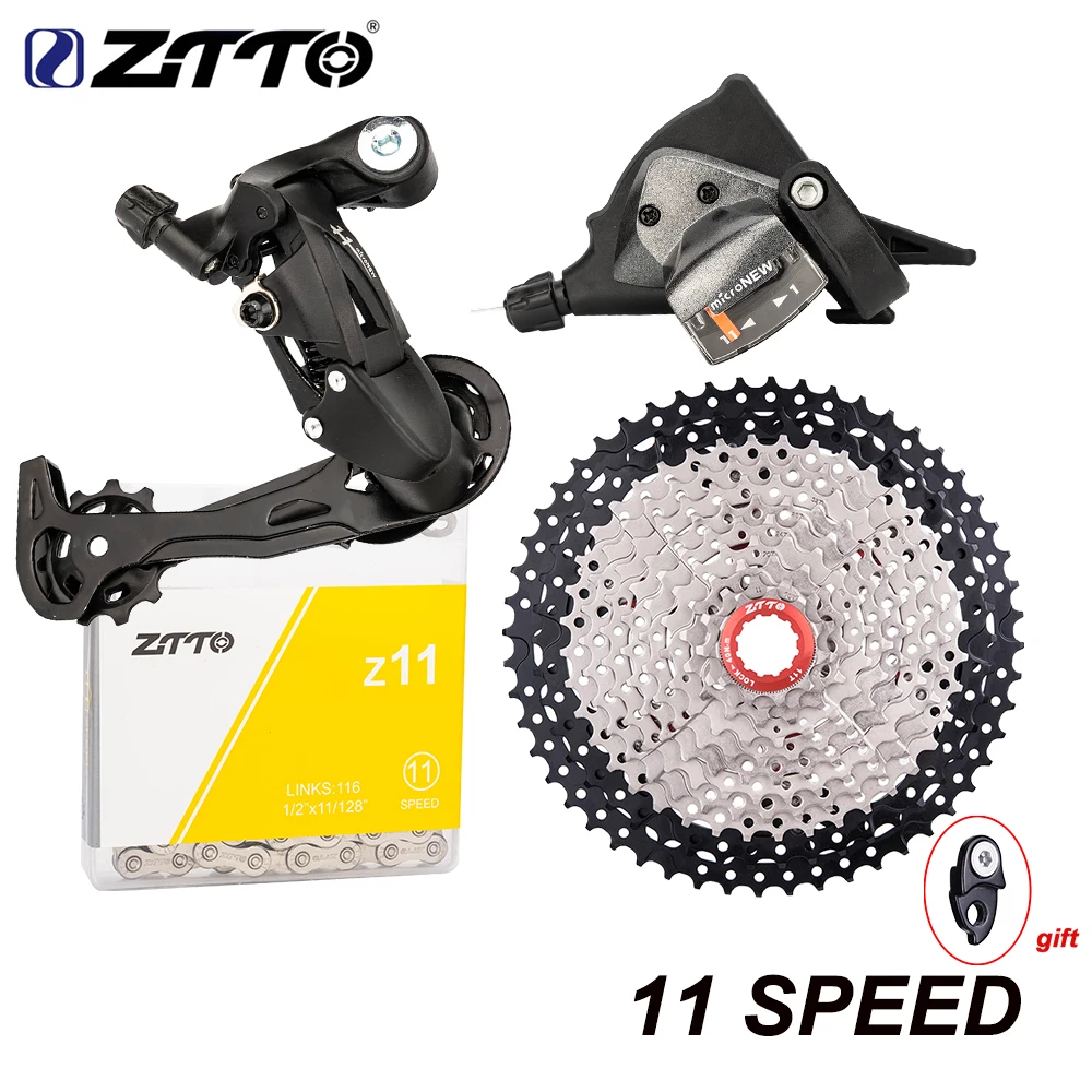 ZTTO MTB 1x11 Speed Shifter Set 11 Speed Shifter Rear Derailleur 11Speed 50T Cassette 11S 11-36T 11-42T 11-46T 11-52T K7 Chain