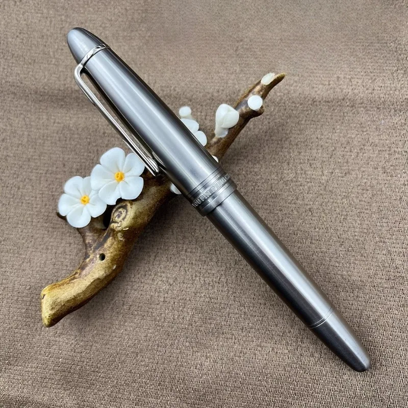 

PK Majion Ti136,PENGCHEN All Titanium Alloy Brushed Frosted Fountain Pen Limited Edition 146 Luxury Stationery Collection Pen