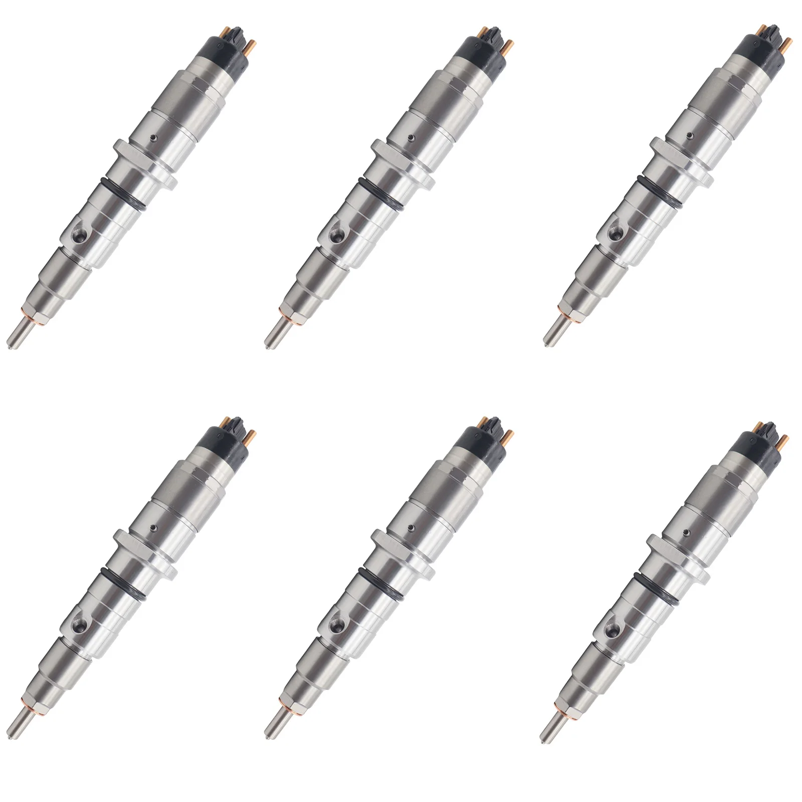 6PCS Common Rail Injector 0445120059 For Komatsu BR380JG PC200-8 D39EX-22 D39PX-22 GD555-5 GD655-5 GD675-5 HB205 HB215 PC2200