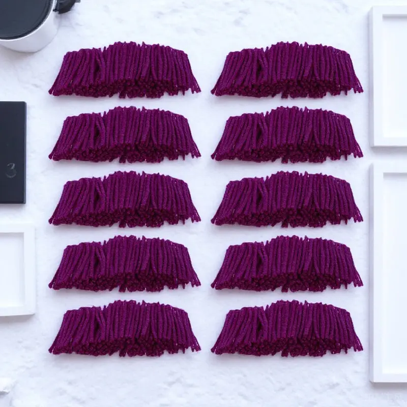 

10 Rolls Latch Hook Rug Yarn Soft Yet Sturdy Acrylic Craft Yarn Ideal for DIY Latch Hook Rugs Carpets Cushions Crocheting