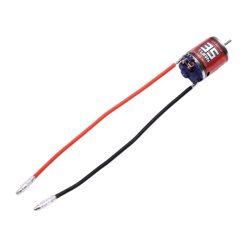 

RC Brushed Motor, 370 High Torsion Low Noise Motor 35T-30000Rpm For Tamiya Dynamite Traxxas Losi Wltoys RC Car-Y44A