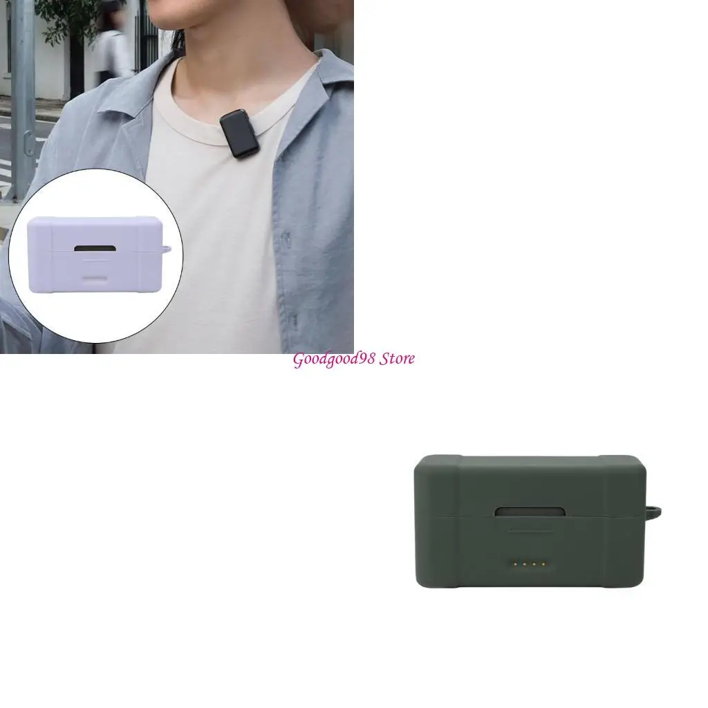 

Protective Silicone Case Dust Prevention Cover Transmitter Case for MIC 2 W8EC