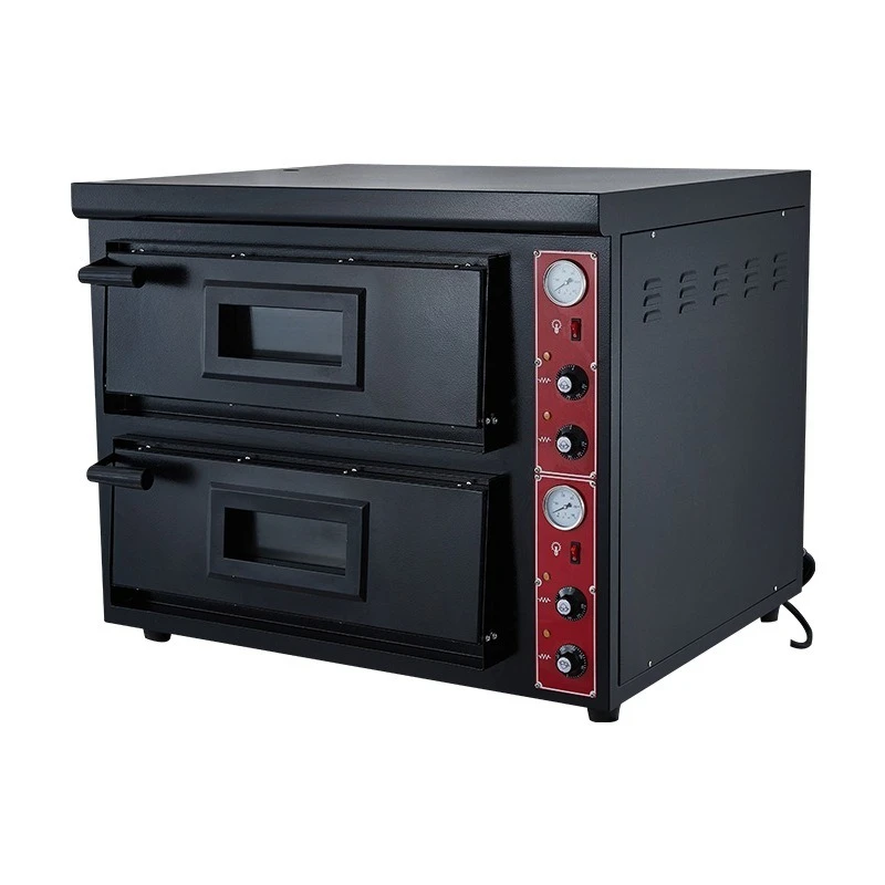 

Single and double layer pizza oven, electric oven, bakery commercial baking oven