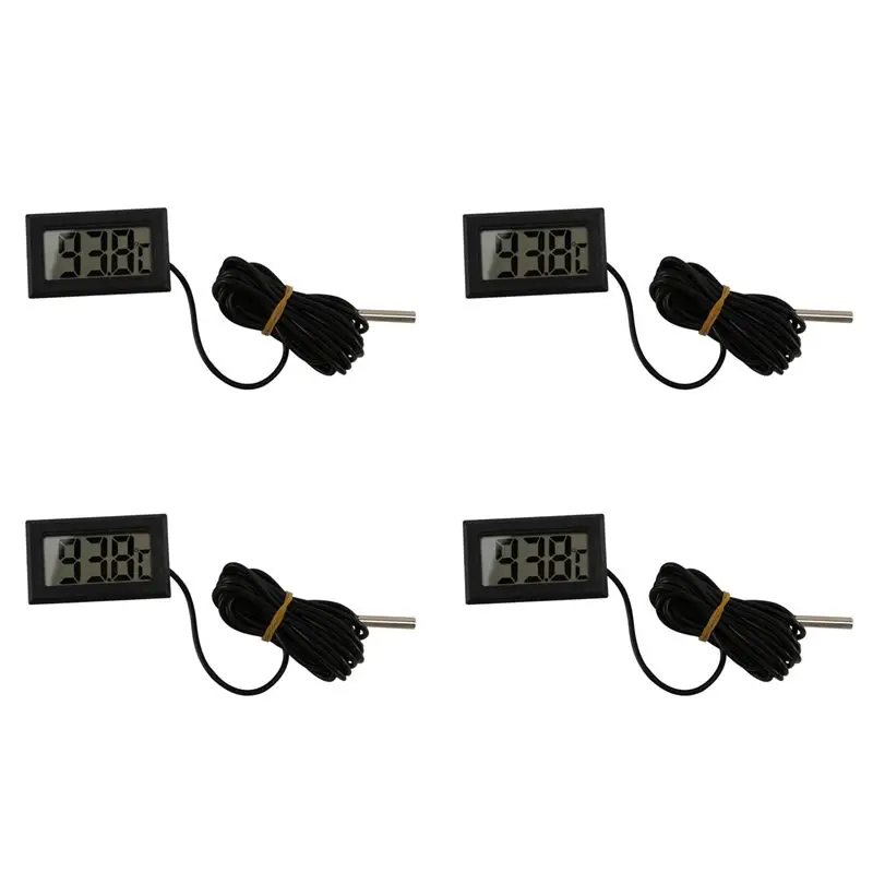 

SEWS-4X LCD -40 Degrees Celsius + 110 Degrees Celsius Temperature Measuring Instrument Temperature Gauge, 2 Meter