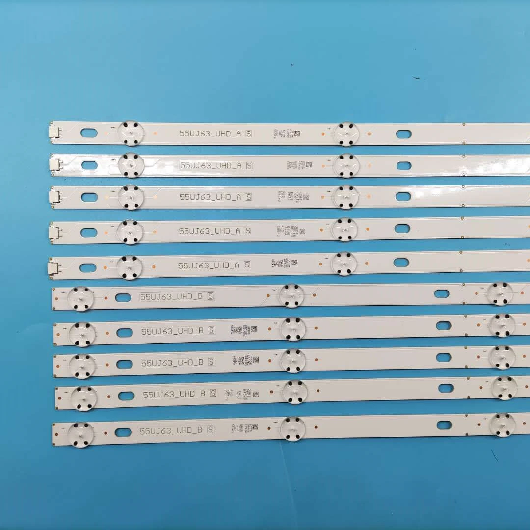 LED Strip For LIG 55UK6100 55UJ6300 55UJ6307 55UJ635V 55UJ634V 55UJ630Y 55UJ630V 55LJ610V 55LJ5500 55UJ635 55UJ63_UHD 55LJ55 A B