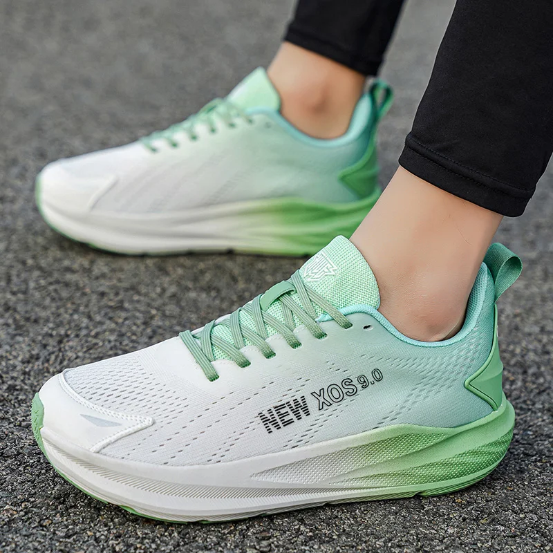 

Мужские и женские кроссовки больших размеров с широкой посадкой, весна-лето 2026, новая модель, не сдавливающие пальцы ног, дышащие, сетчатые, для бега, повседневные, спортивные, парные