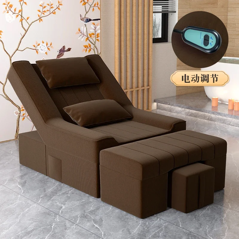 Professionele pedicure spa-stoelen Repose Foot Schoonheidssalon Nagelmassager Chaise Rest Sofa Sillon De Pedicura Commercieel meubilair