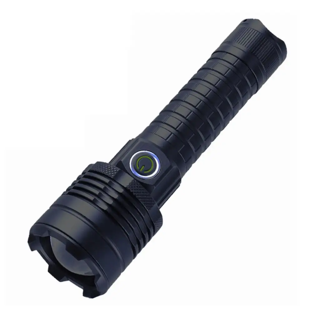 

Super Bright Zoom Flashlight 3 Light Modes Rechargeable Strong Light Torch Durable Waterproof High Lumens LED Flashlight