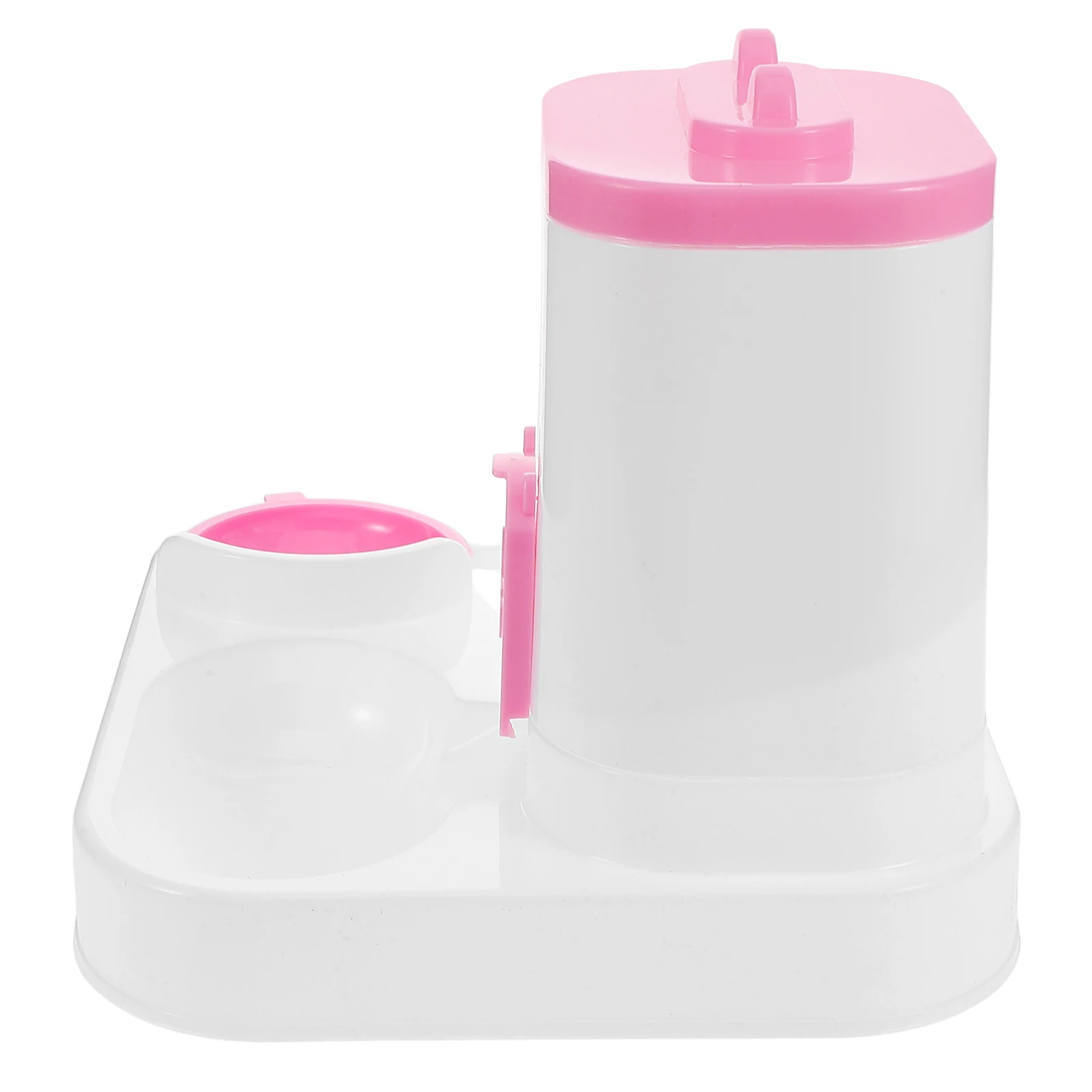 

2 in 1 Cat Auto Feeder and Drinking Fountain Continuous Water Food Supply for Kittens Adult Cats Minimalist Style