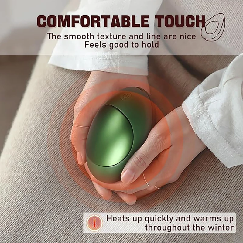 Xiaomi Hand Warmer Magnetic Split Type Fast Heating 2in1 Rechargeable Multiple Safety Portable Pocket Warmer for Winter Skating