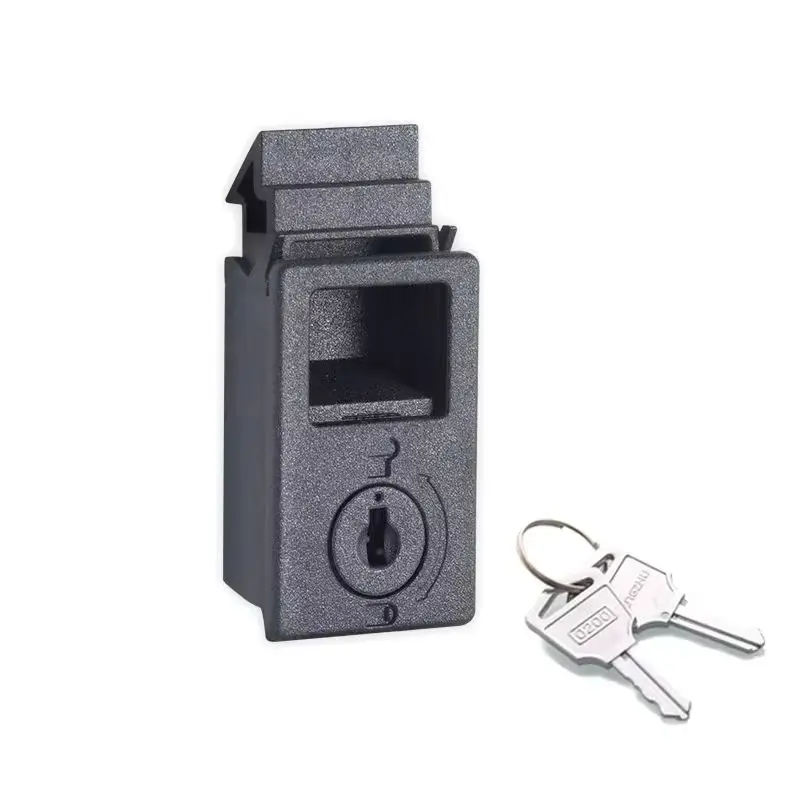 

Совершенно новый 20 шт. PA промышленное оборудование тянет замки ящик для инструментов распределительная коробка переключатель блокировки электрический шкаф дверная ручка замок + ключи