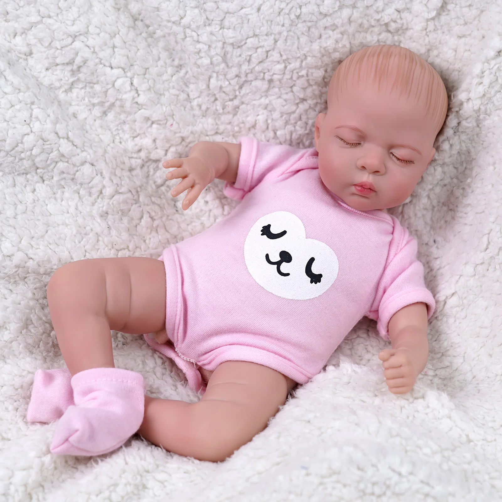 

Luna Born Early Reborn Finished Doll Bebe Reborn Doll 12Inch New Face Realistic Reborn Baby Collect Newborn Dolls Real Doll Kids