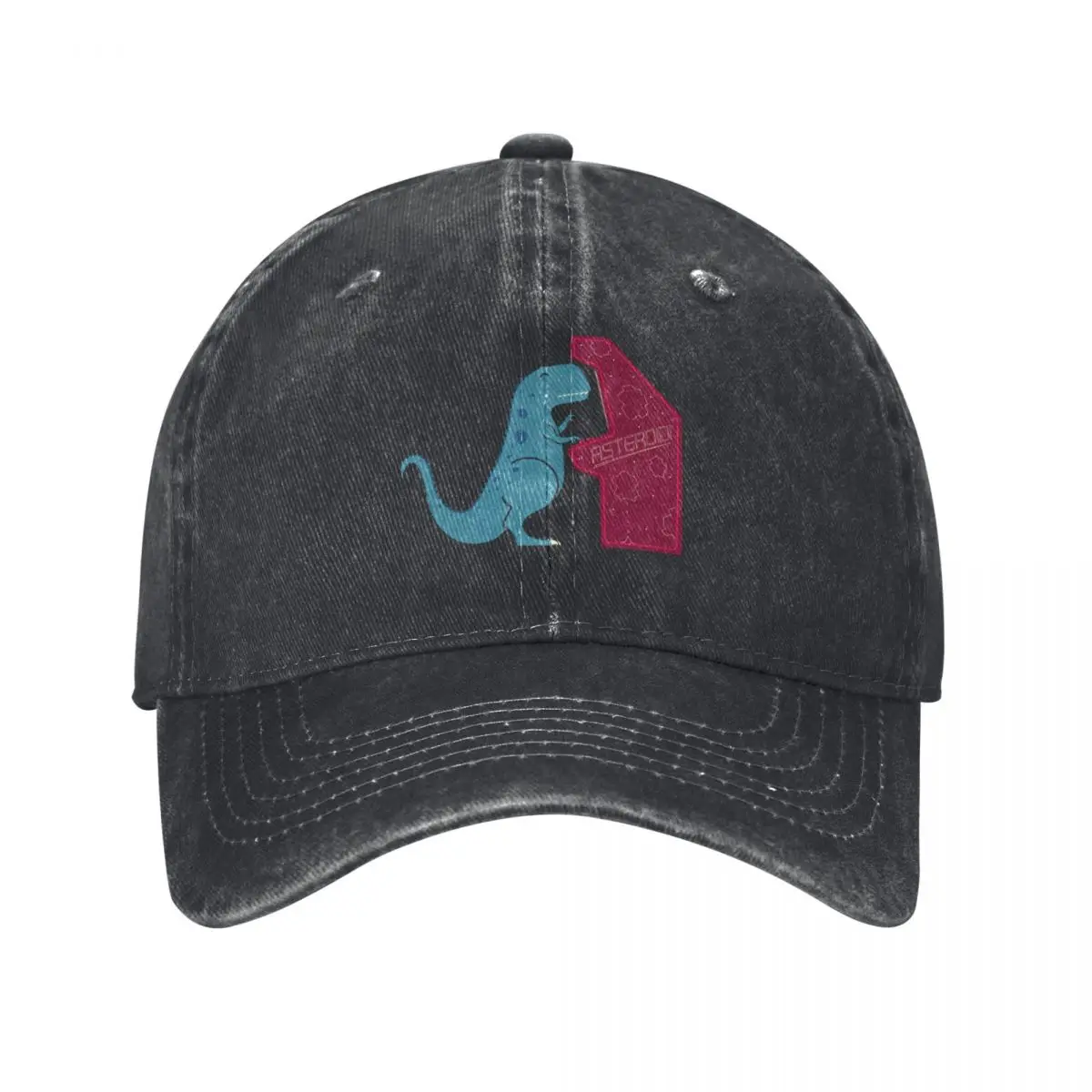 Gorra de dinosaurios para jugar a los juegos para mujer, gorras de bolas de base de Denims, divertidas, ajustables, Y2K, regalo de verano para papá