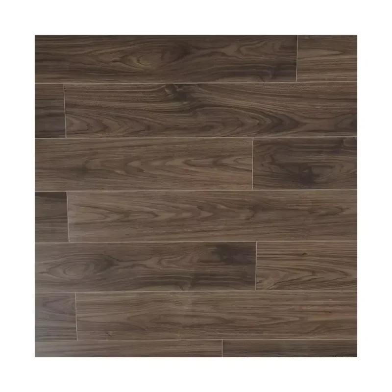 2024 New Design Natural Black Walnut Engineered Wood Flooring Click Installation Scratch Resistant