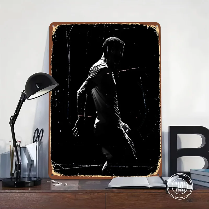 White Franz Be Metal Poster Customized Wall Art Retro Vintage Tinplate Signs for Man Cave Modern Home Decoration Luxury Decor At