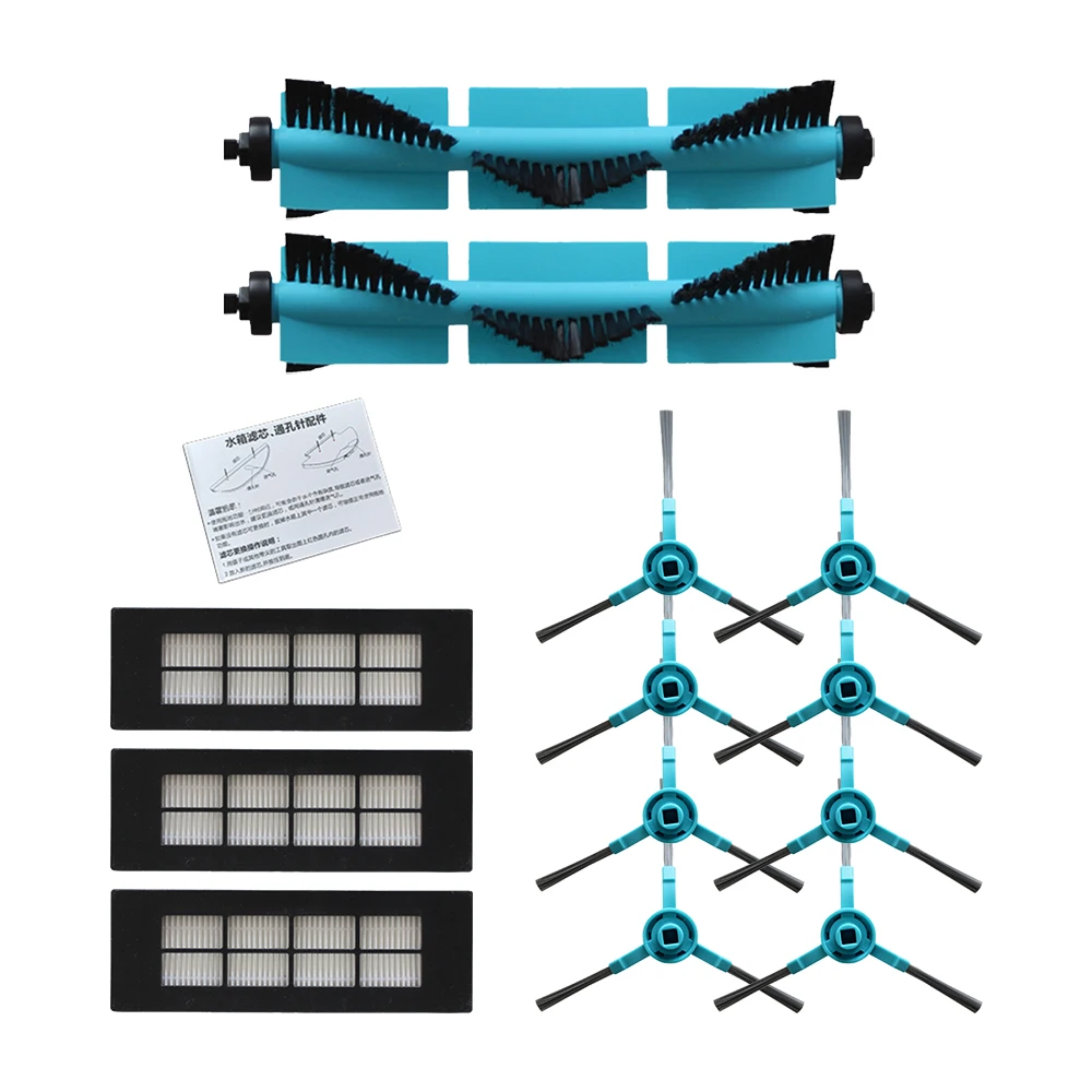 Części do odkurzaczy Cecotec Conga serii 3090, szczotka rolkowa, filtr Hepa, zbiornik na wodę ze ściereczką do mopa