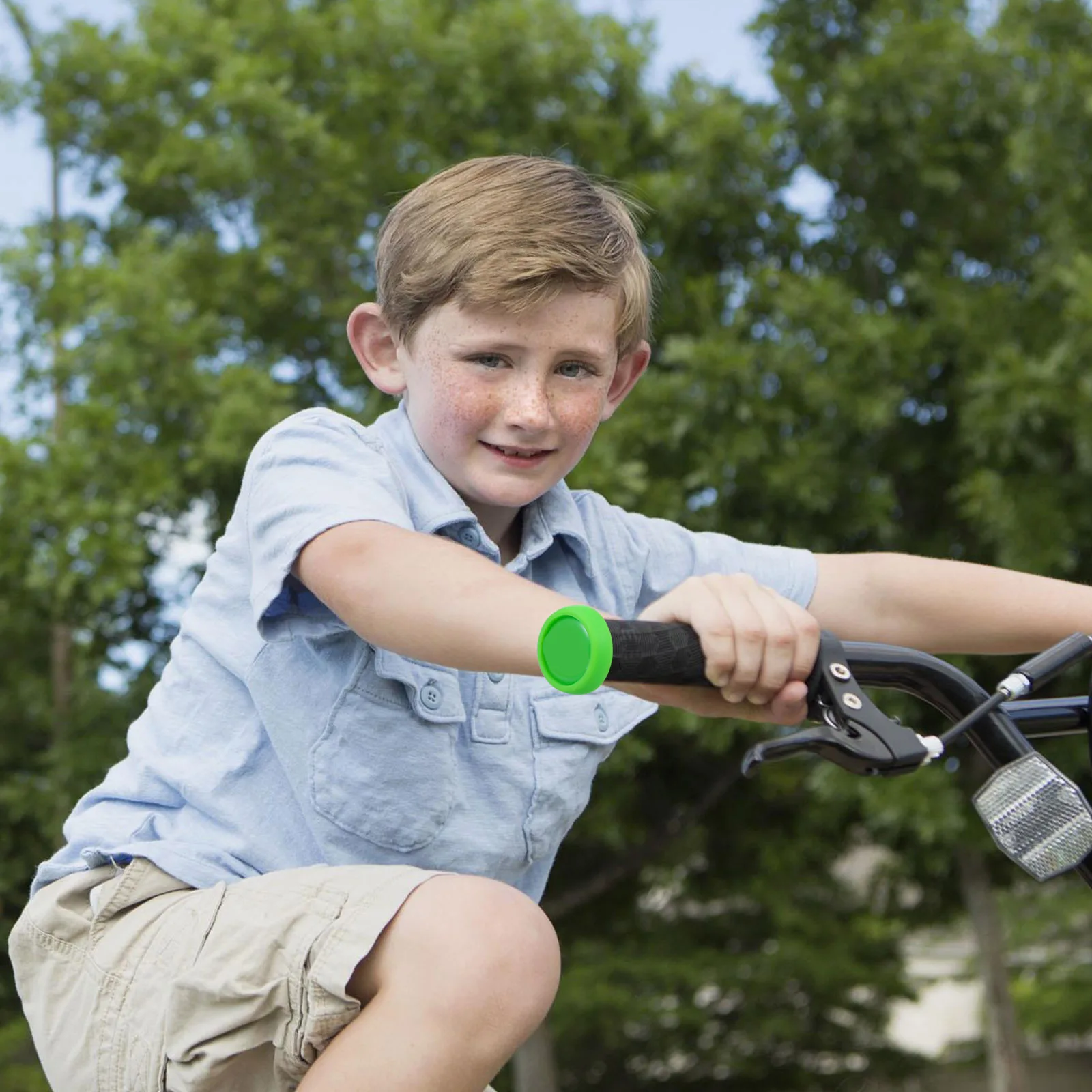 1Pair Bike Handlebar End Caps Lightweight Durable Bar End Plug Bike Grip Caps Professional Replacement Handlebar Cover