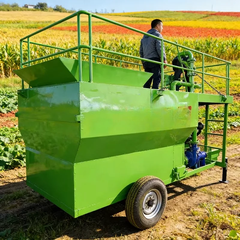 Efficient Hydroseeding Machine Multi-purpose Seeding Equipment Diesel Hydroseeding Machine for Vegetation Restoration