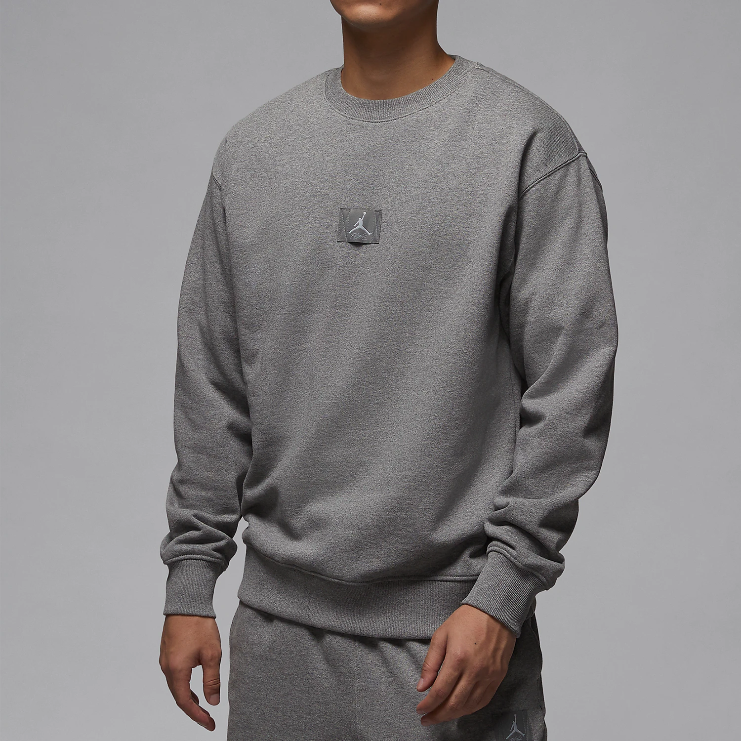 

Nike Authentic JORDAN Men's Sports Round Neck Loose Knit Hoodie FV7260-091