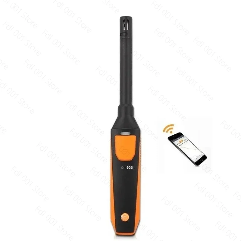 T 605i Temperature And Humidity Meter With Smartphone Operation