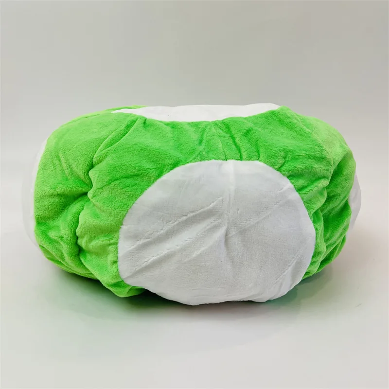 Mushroom Cosplay Hat Costume Cartoon Funny Plush Toy Soft Stuffed Cotton Hat Red Green