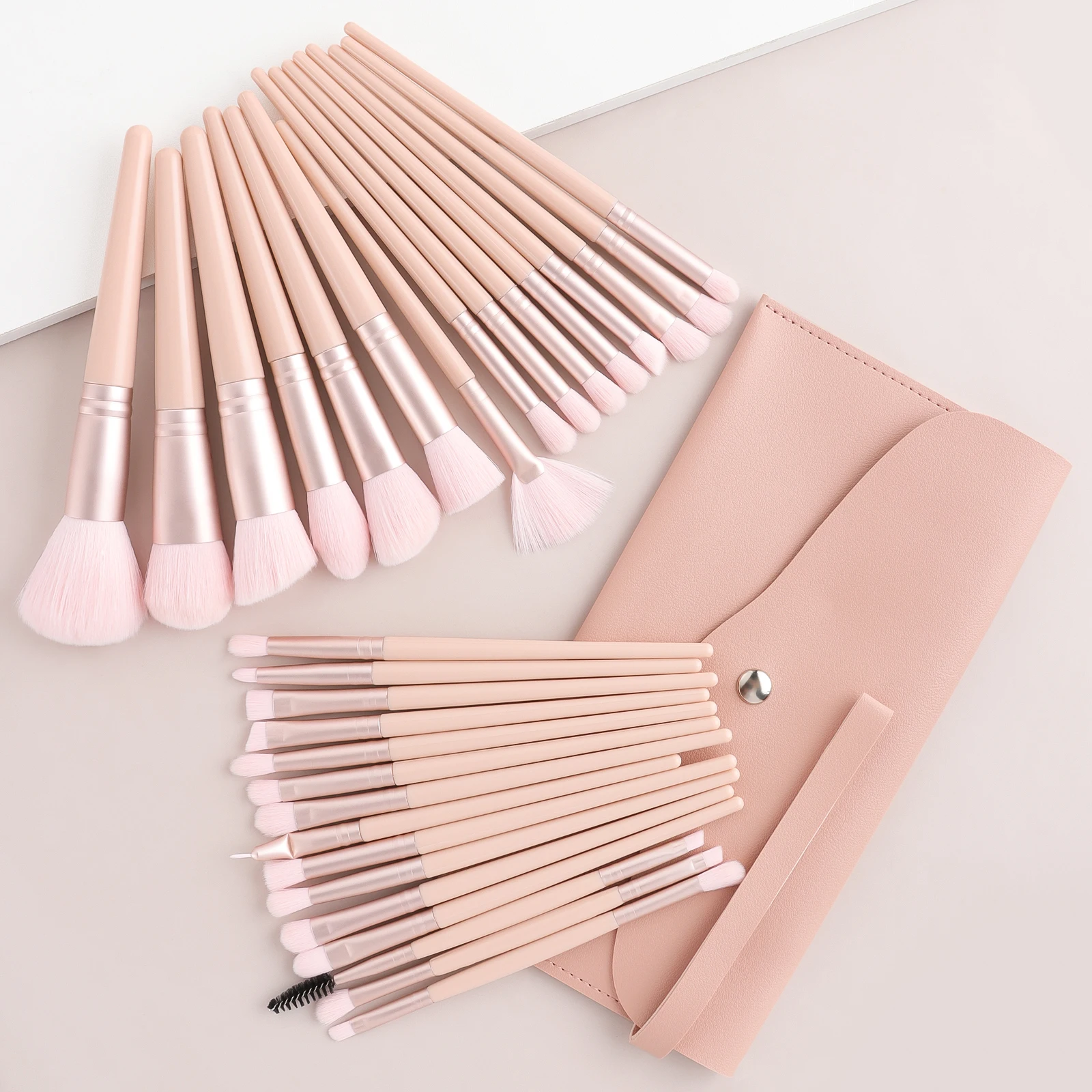 30 Makeup Brush Set with Storage Bag, Complete Makeup Tools for Foundation, Blush and Concealer - Ideal Gift for Makeup Lovers