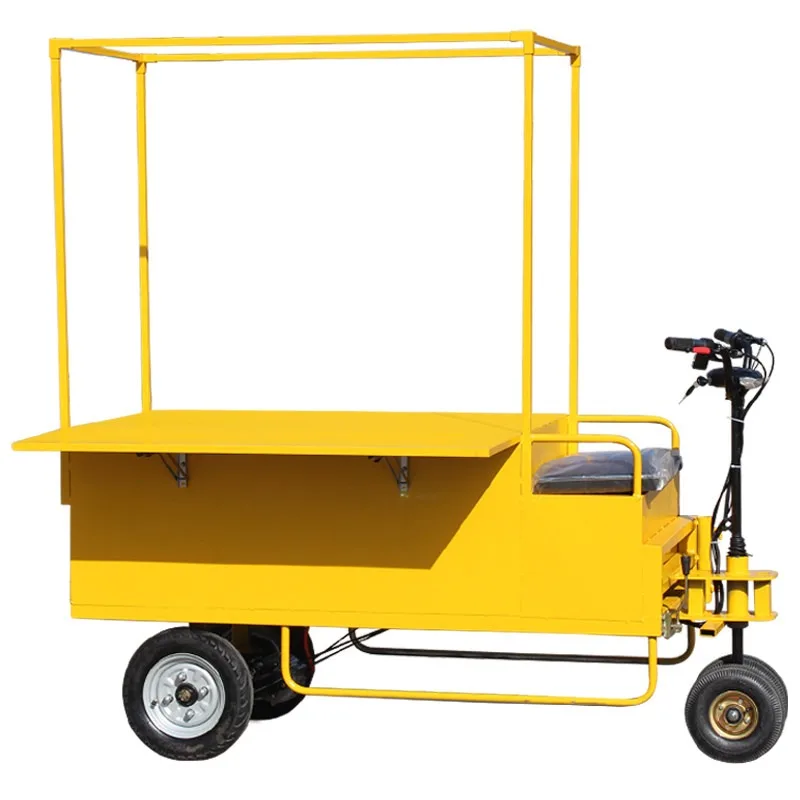 Electric tricycle stall dedicated night market stall car mobile dessert cart food movable cart snack cart