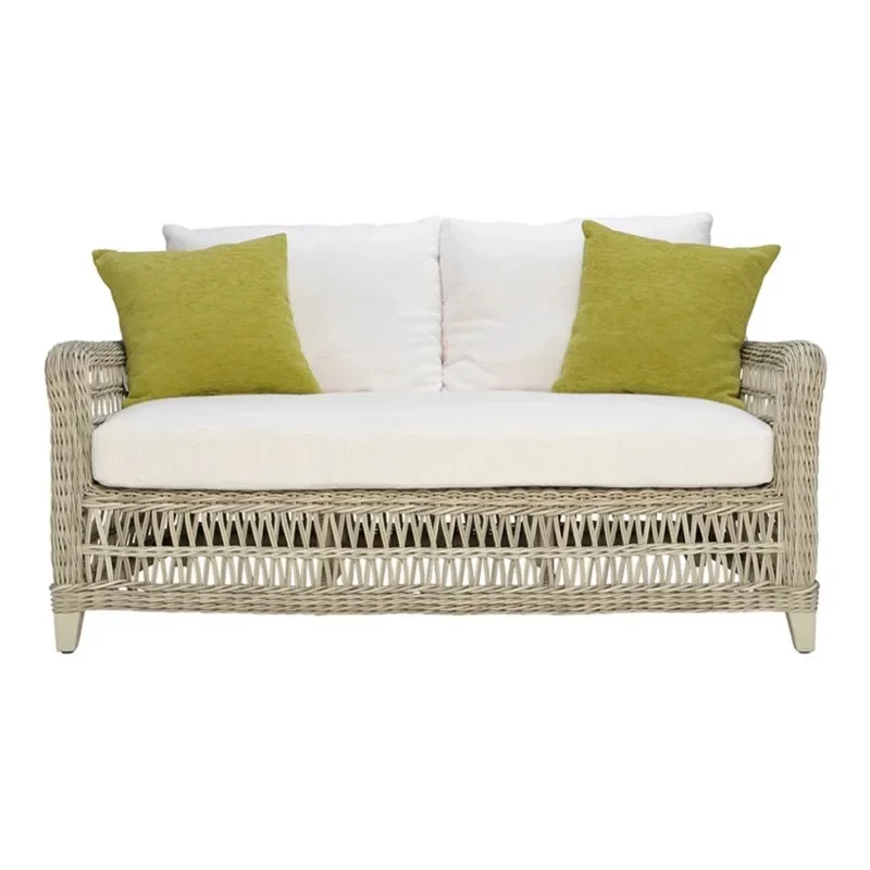 

Outdoor garden courtyard homestay, open-air rattan sofa, outdoor creative sofa chair