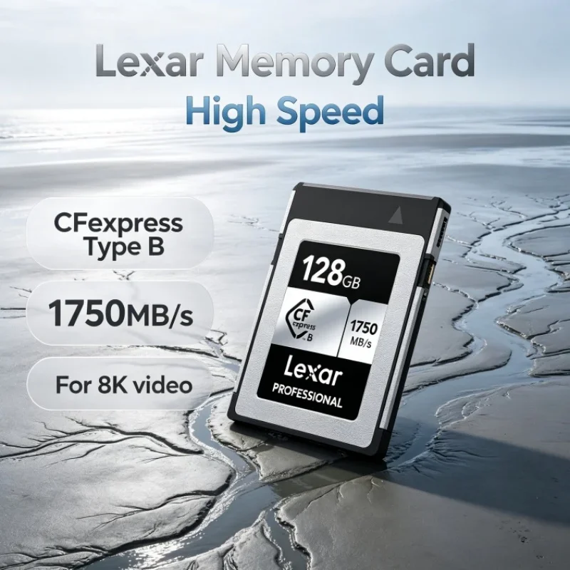 Lexar CFexpress Type B Memory Card 128GB 256GB 512GB Storage Card Read 1750MB/s CF express Type B Card For Photographers